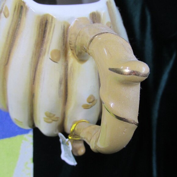 Harvest Pumpkin Gourd Teapot Ivory and Gold by Heather Goldminc Blue Sky - Picture 6 of 10